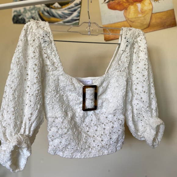 Topshop Lace Top - Picture 4 of 4